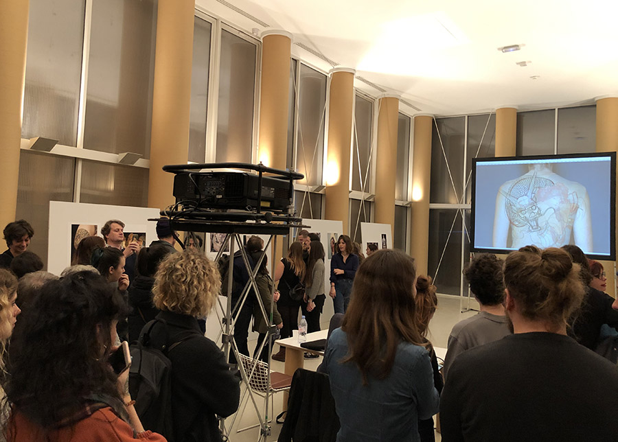 exposition, Pascal Bagot, peinture, alphonse mucha, hommage, tatouage, color, tattoos, ink ,atc tatouage