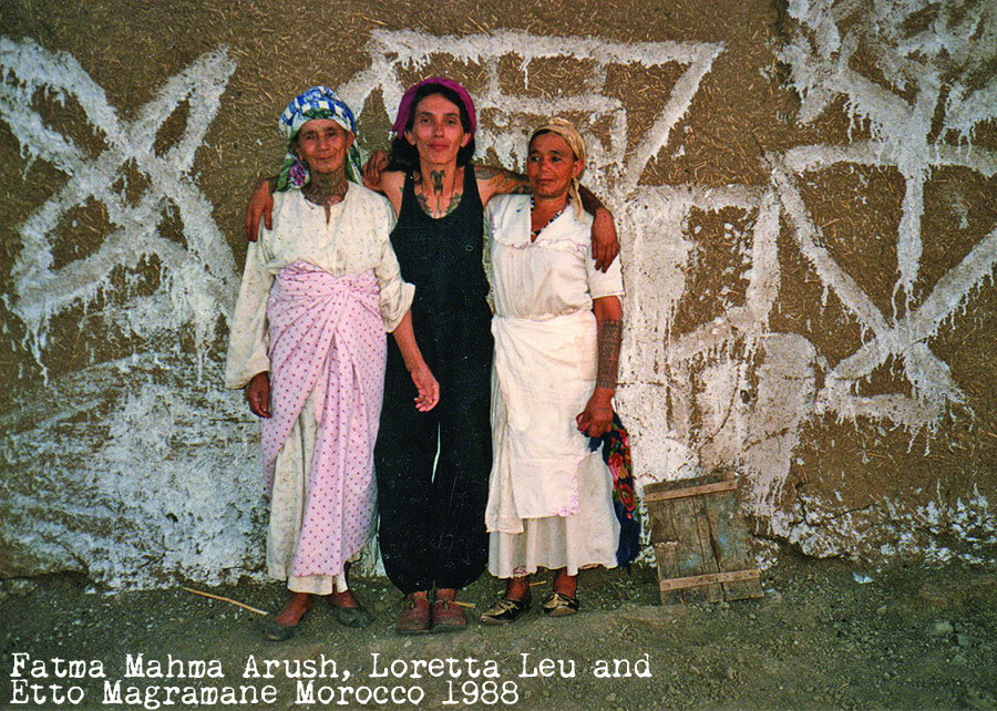 berber tattooing, Loretta Leu, tattooist, fatma magma rush, atto magramane,1988, Berber tattooing, morocco middle atlas, tattoo, berber tatouages