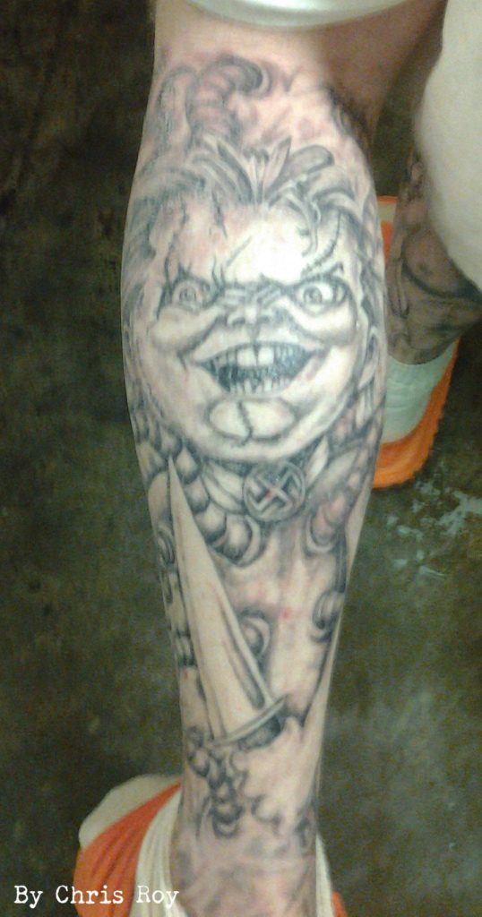 chris roy, death row tattooist, death row, tattooer, prison, usa, tattooing, chucky, tattoo,
