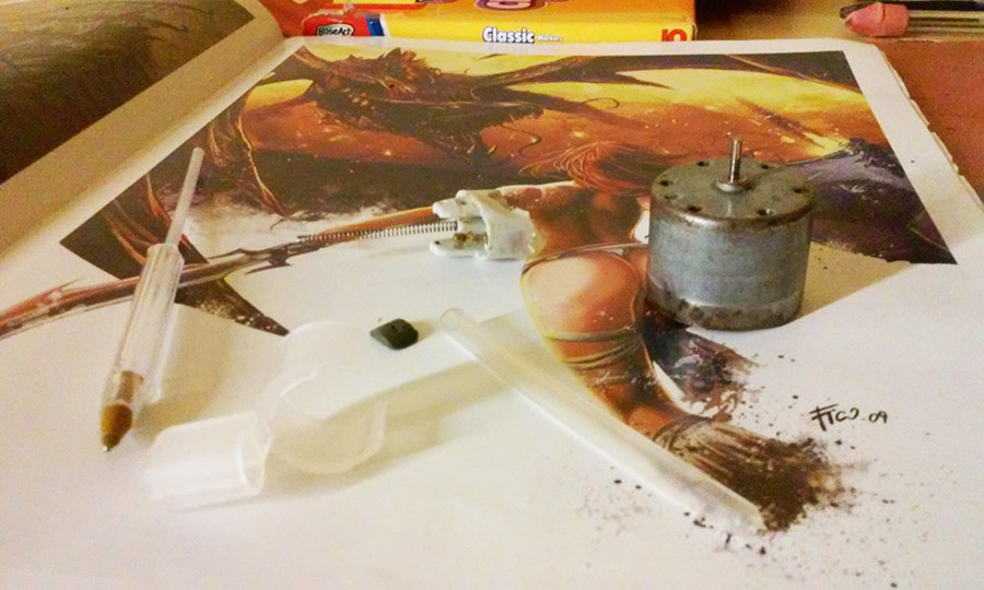 prison, usa, tattooing, machine, pen, stylo, building, dermographe, Bic