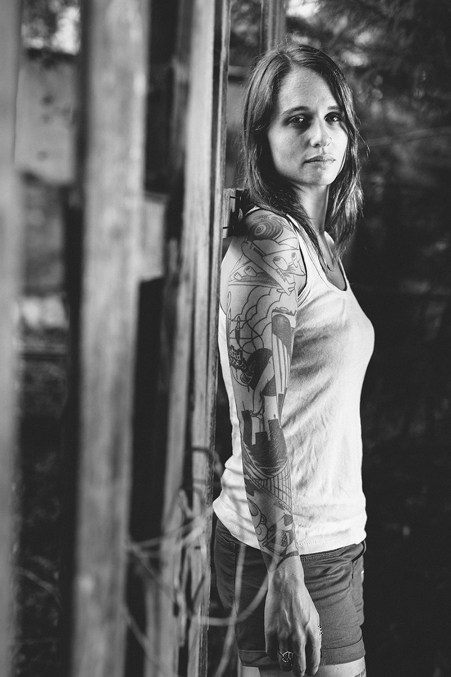 eloise bouton, portrait, black and white, women, pmod, feminist