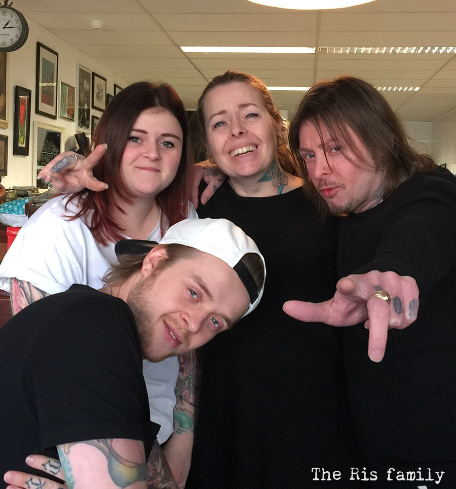 ris family, jamie ris, hollande, netherlands, tatoueur