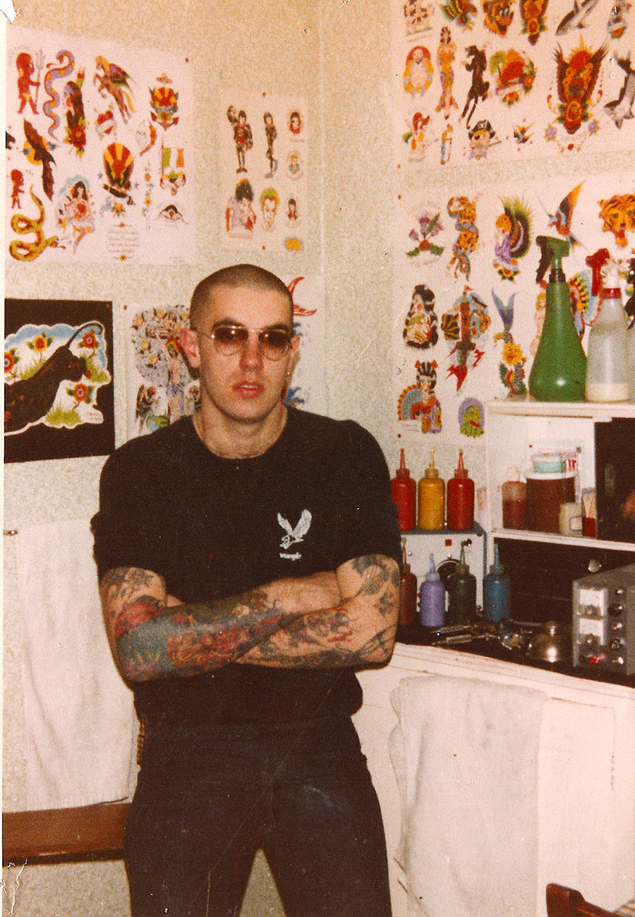 lal hardy, portrait, tatouage